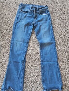 American Eagle Outfitters Medium Blue kick boot Jeans